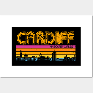 Cardiff, South Wales Cardiff supporter Posters and Art